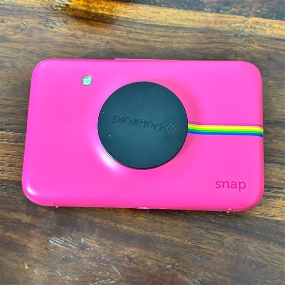 Polaroid Snap Pink Instant Print Digital Camera with Hard Case - Picture 1 of 12